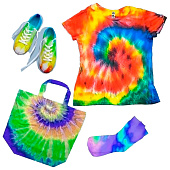 Набор для окрашивания ткани в технике Tie Dye Master IQ2 5001 1